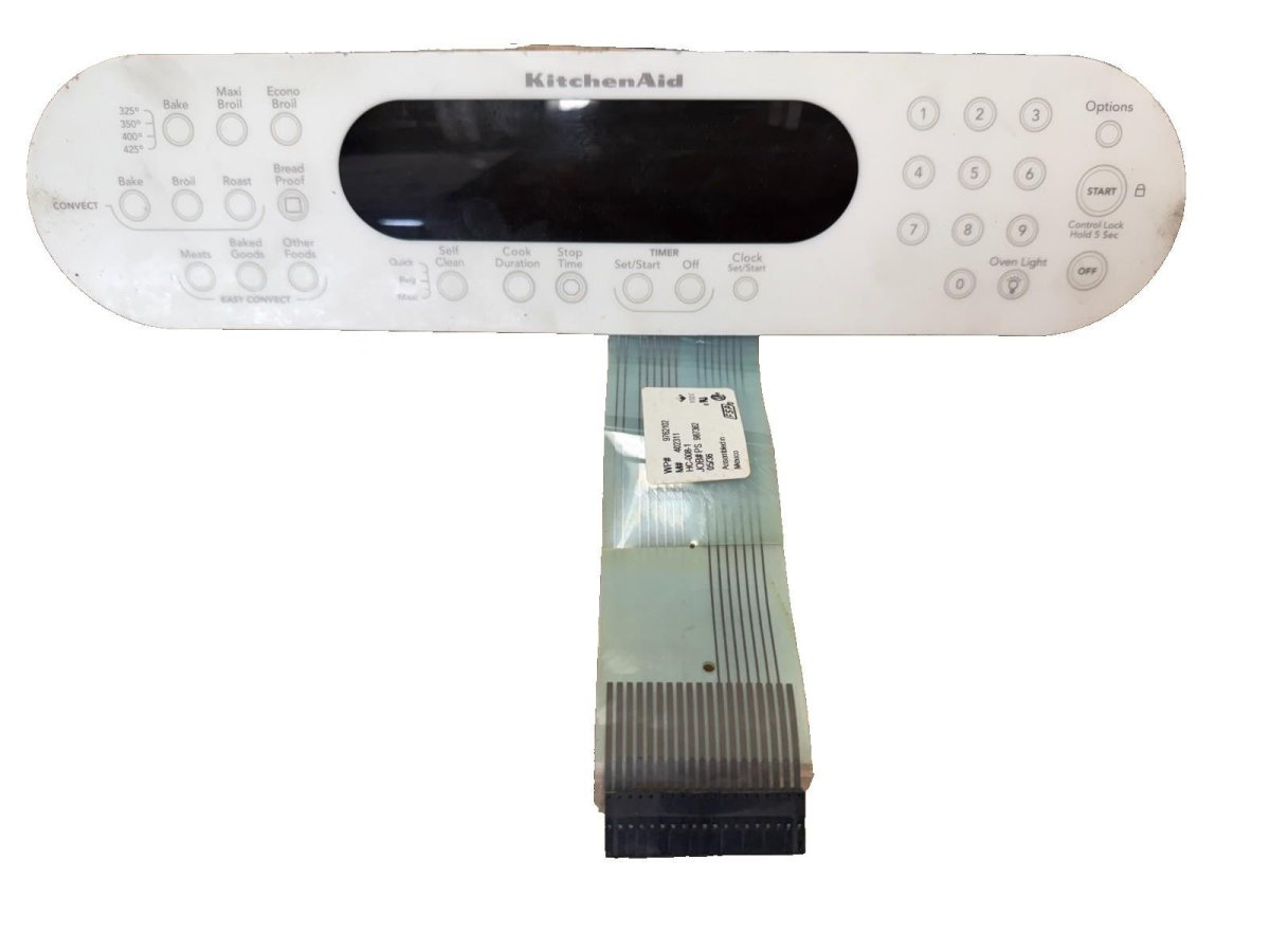 Kitchenaid Range Interface Control Panel ONLY Part 9762102 - ApplianceSolutionsHub