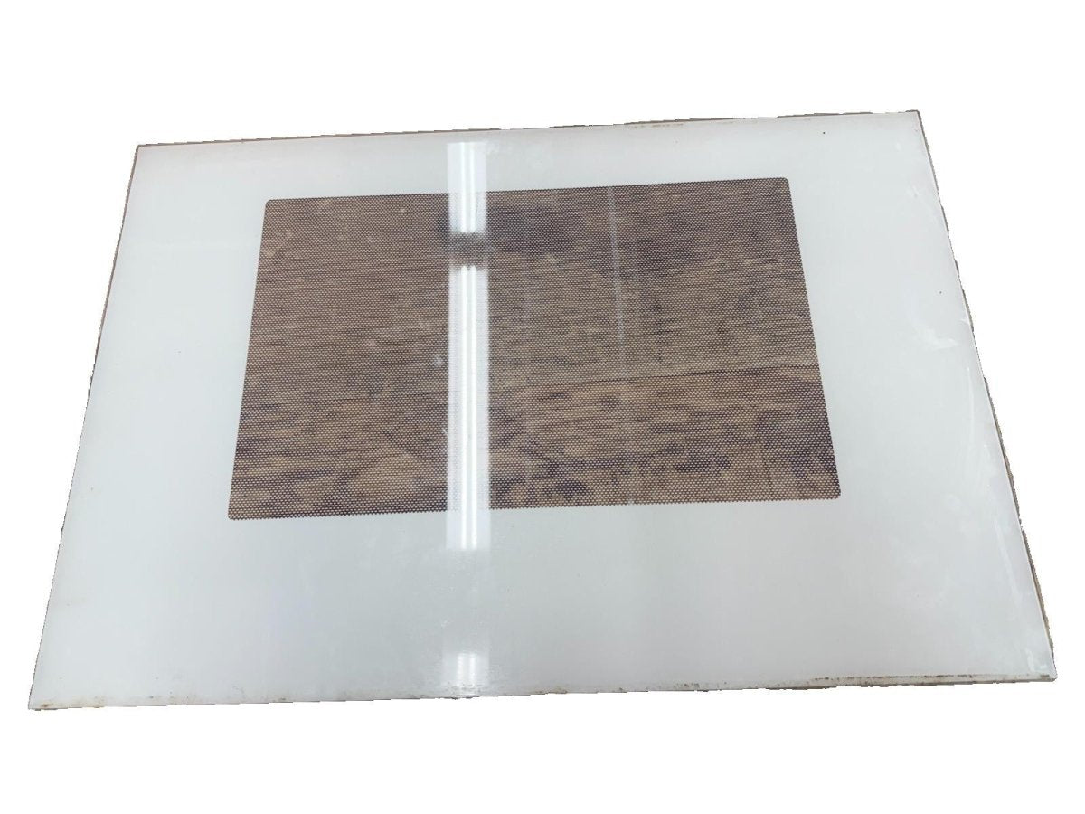 Kitchenaid Range Outer Door Glass Bisque Part 9762128 - ApplianceSolutionsHub
