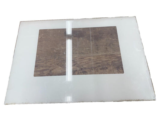Kitchenaid Range Outer Door Glass Bisque Part 9762128 - ApplianceSolutionsHub