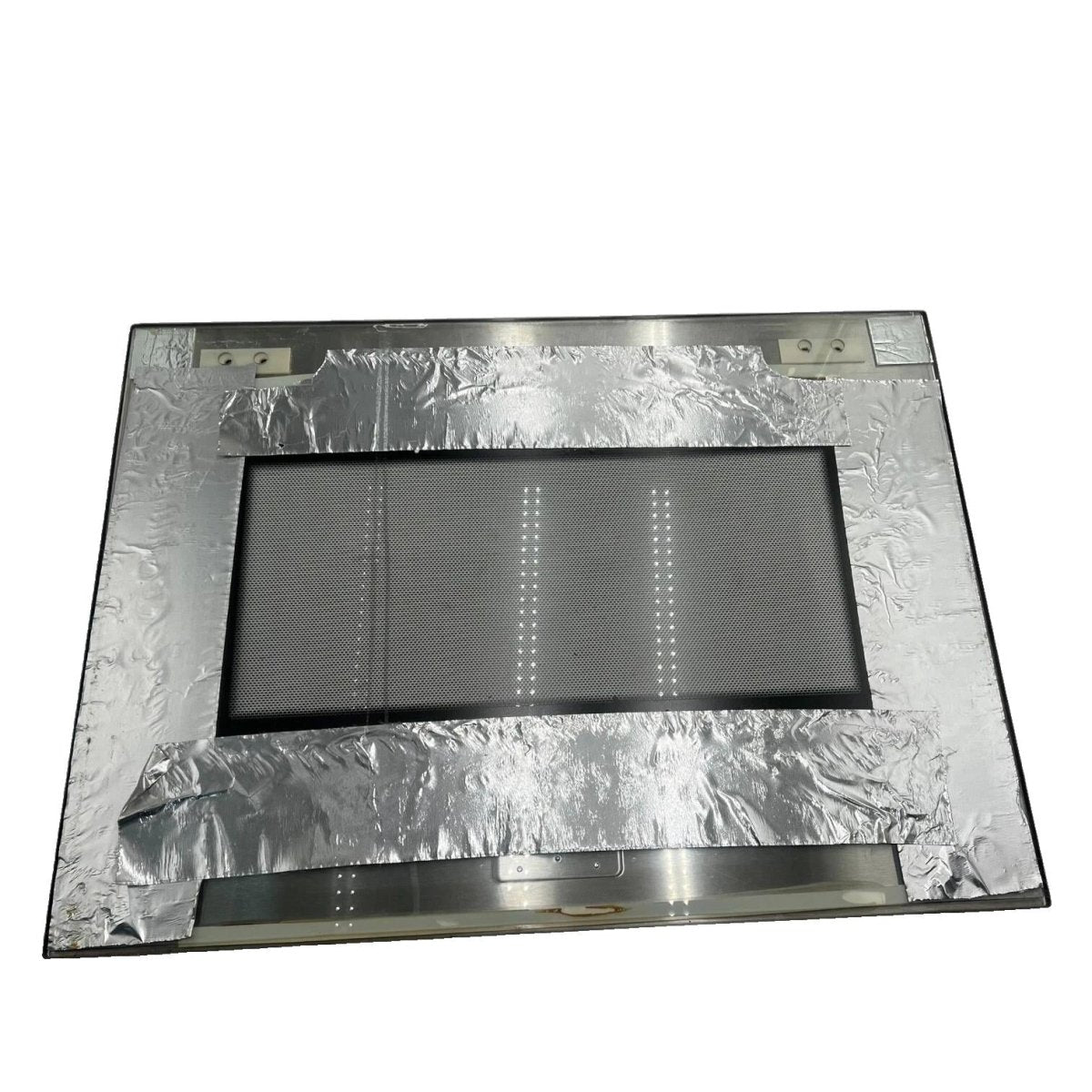 KitchenAid Range Oven Outer Door Glass Stainless Steel W10155557 W10116423 - ApplianceSolutionsHub