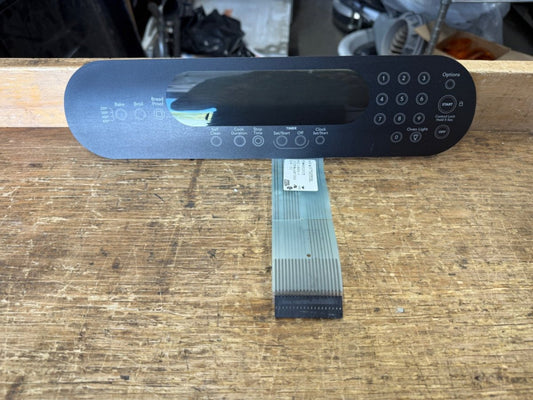 Kitchenaid Slide in Range Black Control Panel ONLY Part 9756555BL - ApplianceSolutionsHub