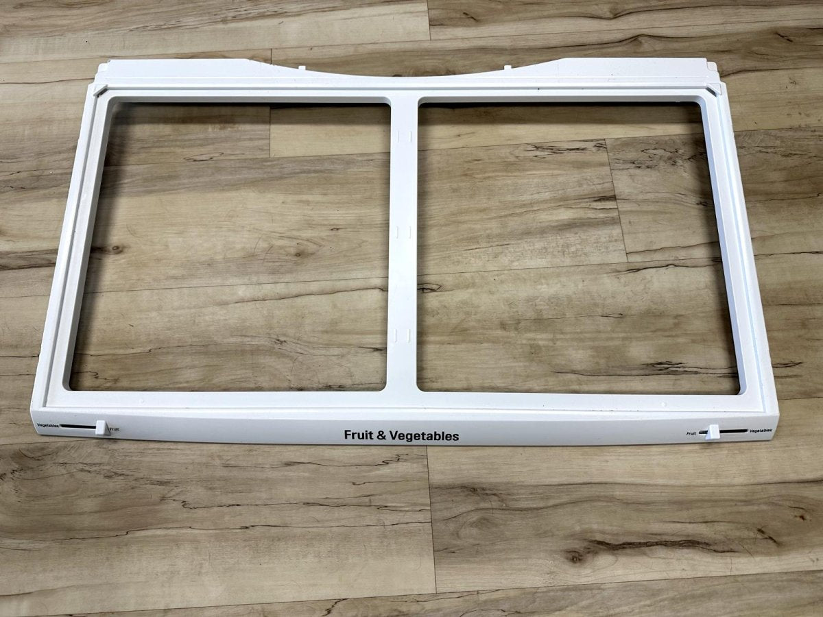 LG Bottom Mount Refrigerator LMXS27626D Crisper Cover Frame ACQ85891605 - ApplianceSolutionsHub