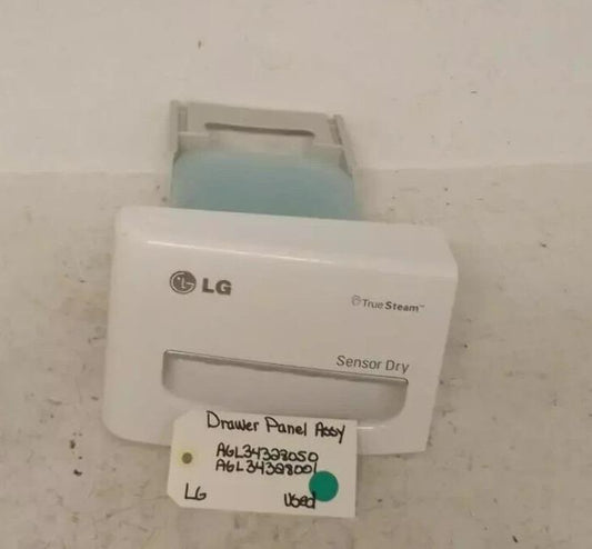 LG Dryer AGL34328050 AGL34328001 Drawer Panel Assy Used - ApplianceSolutionsHub