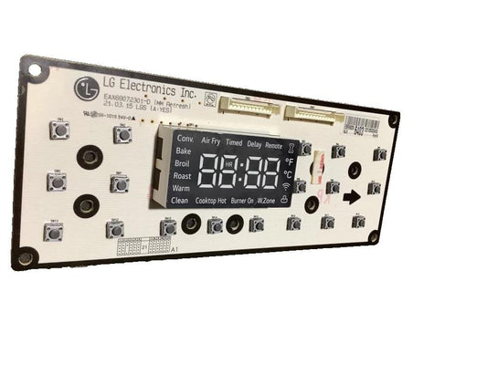 LG EBR89296403 Oven Range UI Display Control Board AZ128211 | NR2313 - ApplianceSolutionsHub