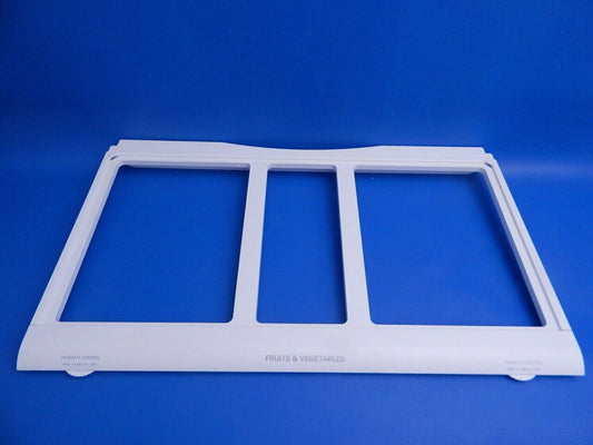 LG Kenmore Refrigerator Crisper Cover Frame ACQ36701106 LFC25776ST/00 - ApplianceSolutionsHub