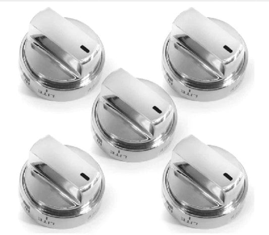 LG LRG3091ST: AEZ73453509, AEZ73453501, AEZ72909001, AEZ73453526 Stove Knob x5 - ApplianceSolutionsHub