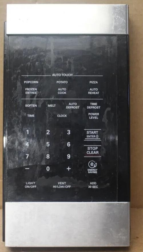 LG Microwave Control Panel-No Board Part # AGM73812601 ACM73720601 - ApplianceSolutionsHub