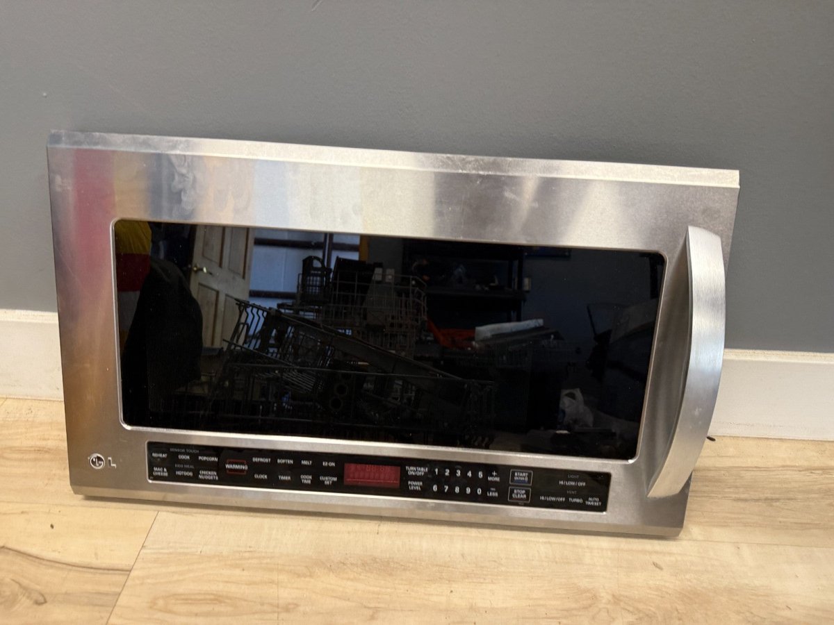 LG Microwave Door with Boards part ADC73005703 - ApplianceSolutionsHub