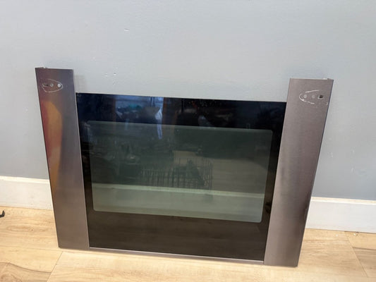 LG Range Outer Door Glass Slate Part ACQ83108502 - ApplianceSolutionsHub