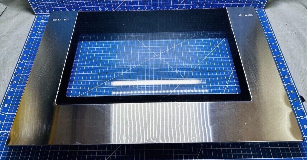 LG Range Oven Outer Door Glass lower PACQ83871202 - ApplianceSolutionsHub