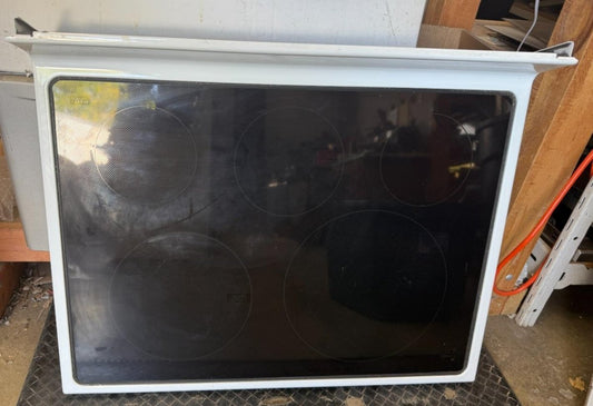 LG Range Stove Main Top White Part AGU73969712 - ApplianceSolutionsHub