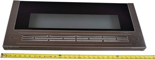 LG Range Upper Glass Door Panel Black Stainless Part ACQ87912304 - ApplianceSolutionsHub