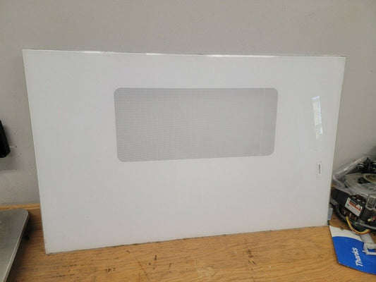 MAGIC CHEF RANGE DOOR GLASS (WHITE) PART  7902P328 - 60 - ApplianceSolutionsHub