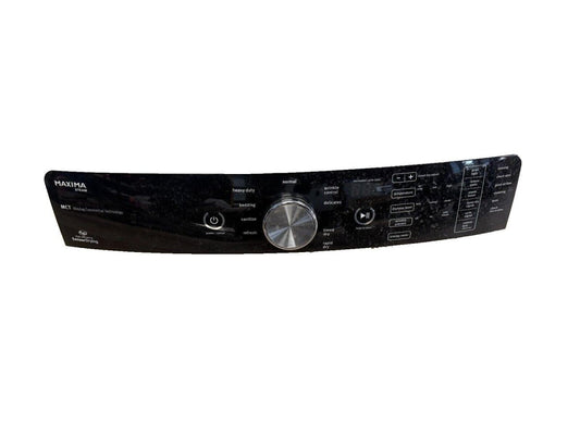 Maytag Dryer Control Panel Black Part W10800519 W10800520 - ApplianceSolutionsHub