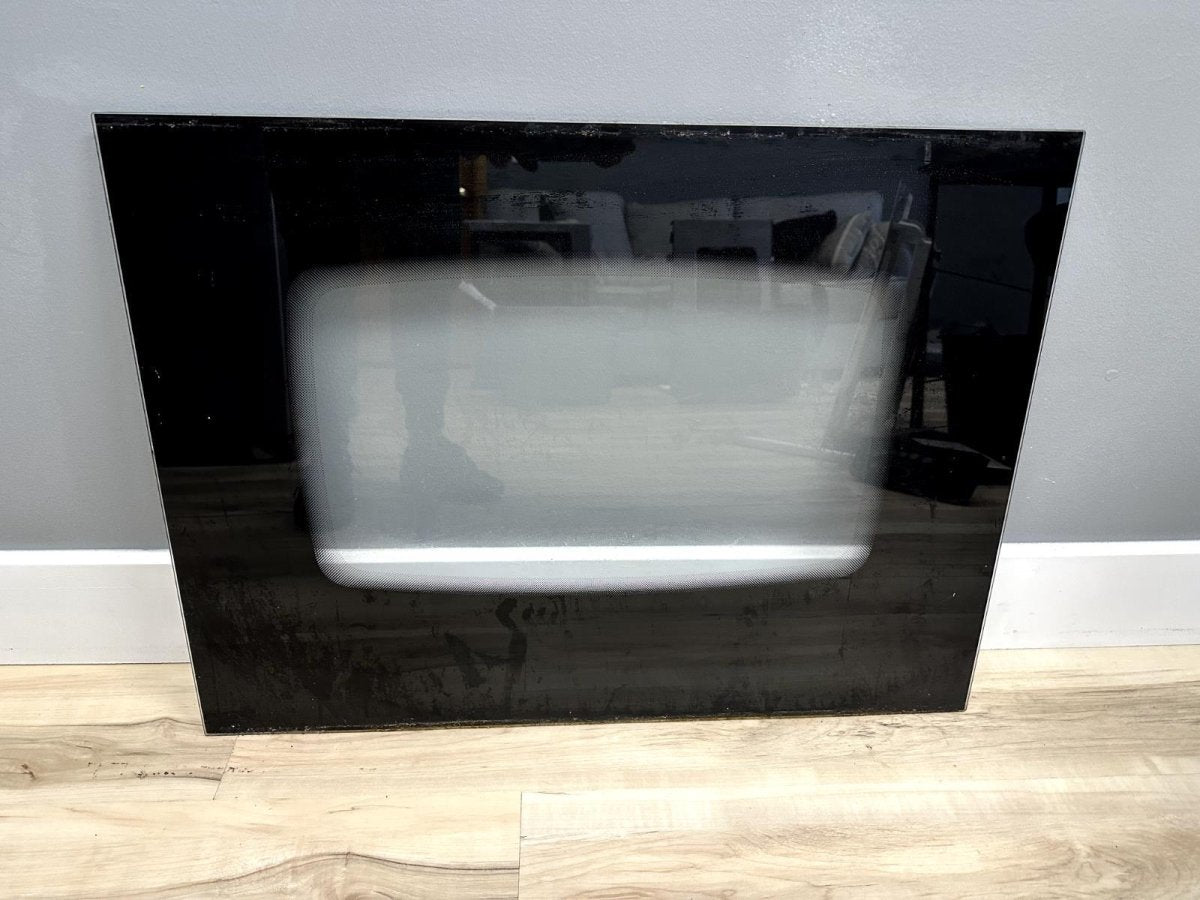 Maytag Oven Outer Door Glass Black WPW10160908 W10160908 74008683 74008683 - ApplianceSolutionsHub