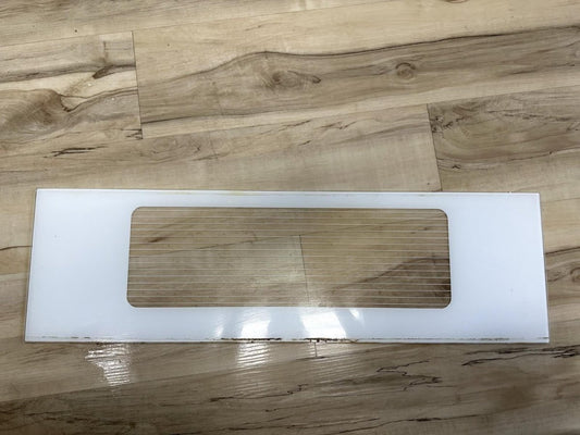 Maytag Range Outer Door Glass White Part 74004865 - ApplianceSolutionsHub