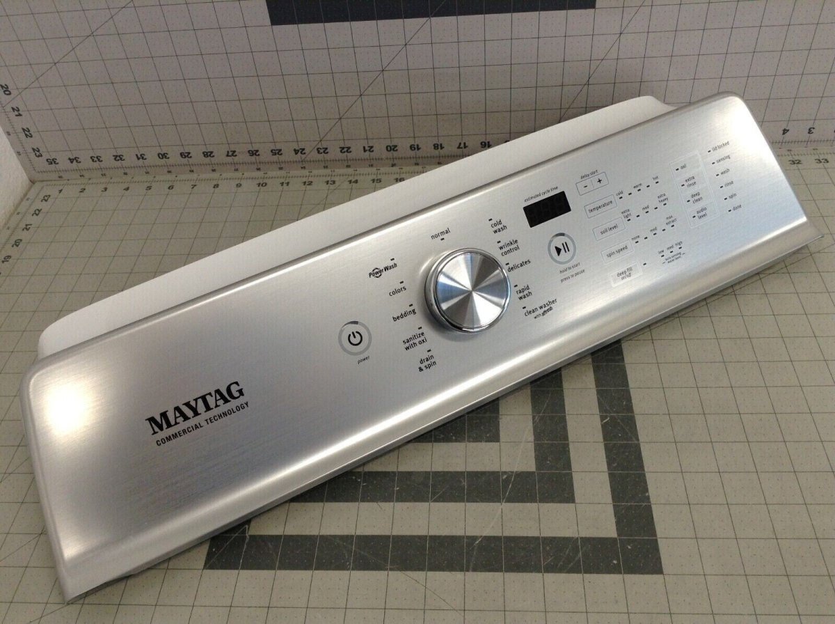 Maytag Washer Touchpad Control Panel W11135391 W11114670 - ApplianceSolutionsHub