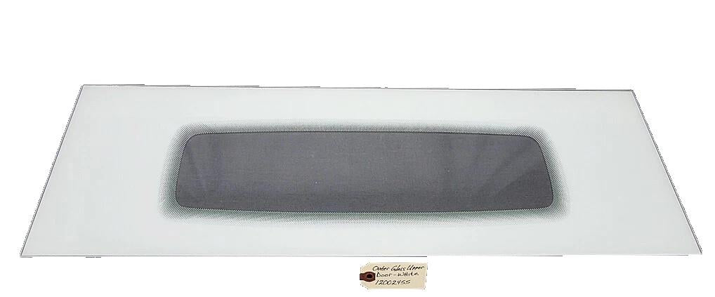 Outer Door Glass - Upper Oven - White 12002455 Maytag Gemini - ApplianceSolutionsHub