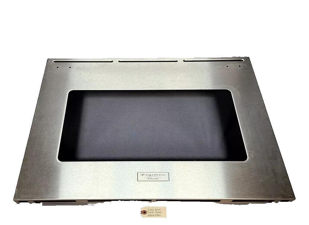 Oven Door Front Panel and Glass 318187941 Frigidaire - ApplianceSolutionsHub