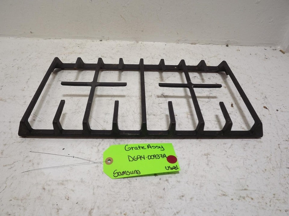 Samsung Oven Range Burner Grate LEFT OR RIGHT DG94 - 00937A - ApplianceSolutionsHub