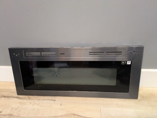 Samsung Range Upper Door Glass Black Stainless For Model NE63A6751SG/AA - ApplianceSolutionsHub