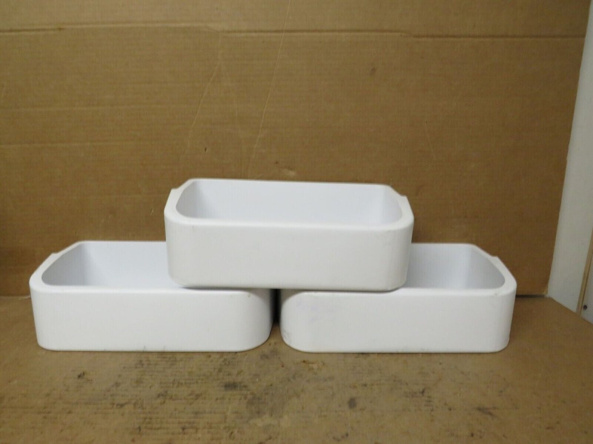 Samsung Refrigerator Door Bin Lot of 3 some wear Part # DA63 - 04621A - ApplianceSolutionsHub