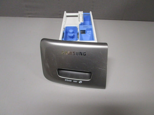 Samsung Washer Dispenser Drawer w/ Dark Gray Handle DC61 - 03915A DC97 - 18142B ASMN - ApplianceSolutionsHub