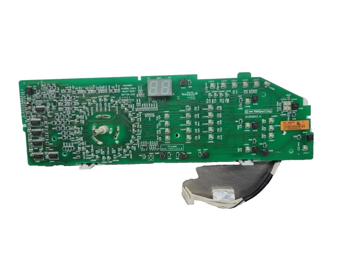 User Interface Control Board WP8564290 8564290 Whirlpool, Maytag, Kenmore - ApplianceSolutionsHub