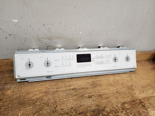 W10321794 Whirlpool Range Oven Control Panel Switch Display White - ApplianceSolutionsHub