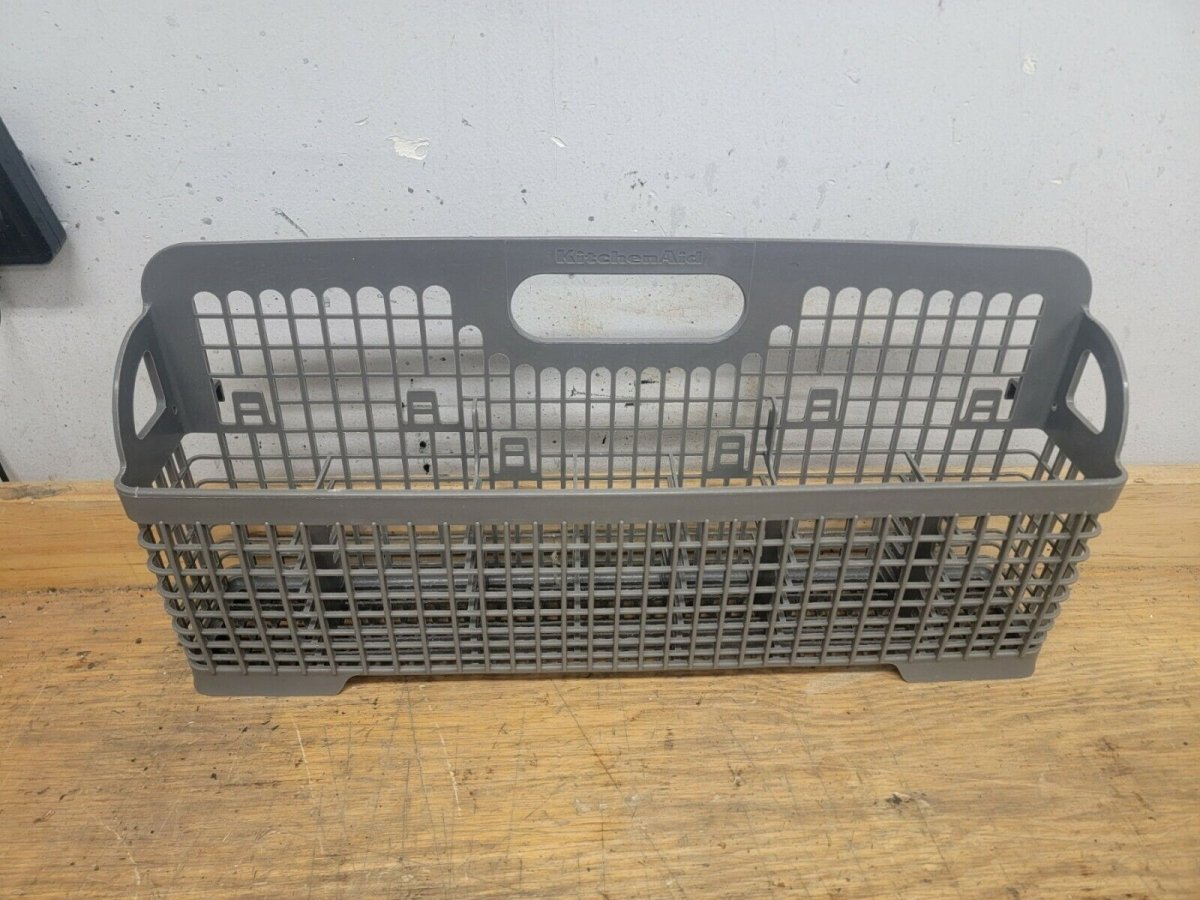 Whirlpool KitchenAid DISHWASHER SILVERWARE BASKET 8531288 8562044 WPW10190415 - ApplianceSolutionsHub