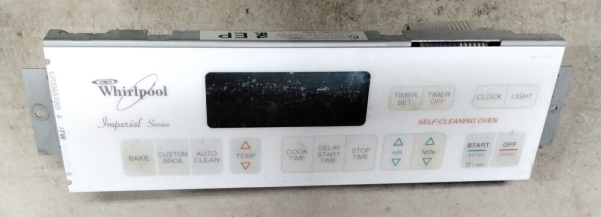 Whirlpool Range Control Board Part  8272294 - ApplianceSolutionsHub