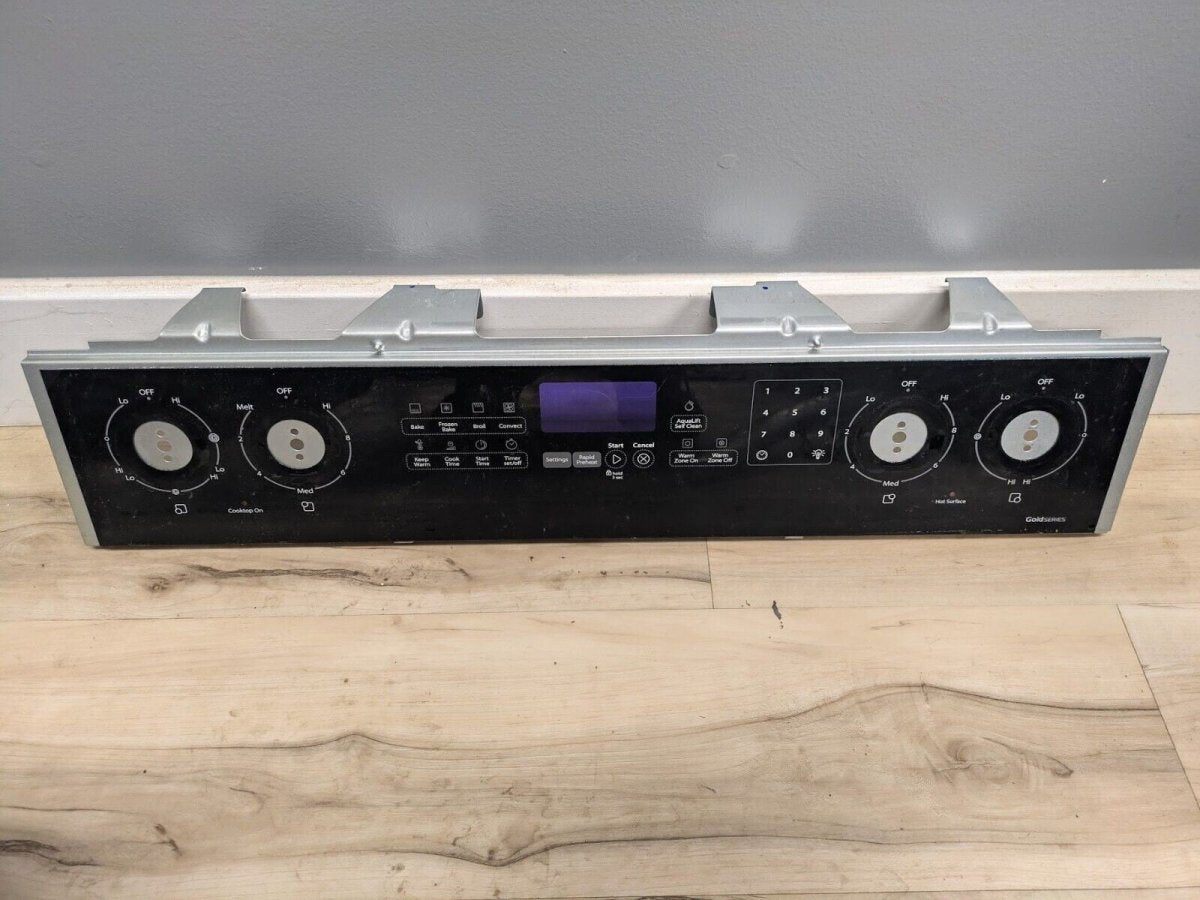 Whirlpool Range Control Panel Black PART  W10840425 - ApplianceSolutionsHub