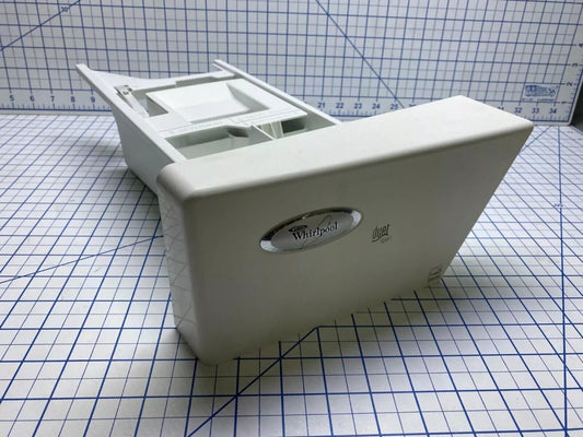 Whirlpool Washer Detergent Dispenser Drawer P# 8571947 8540402 - ApplianceSolutionsHub