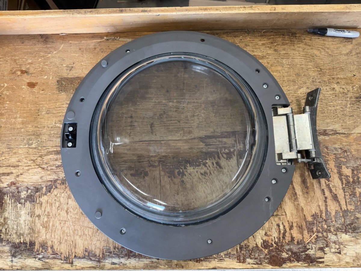 Whirlpool Washer Door Assembly Part W10135912 W10248123 - ApplianceSolutionsHub