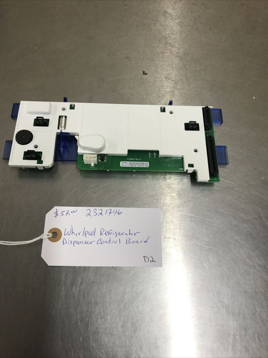 2321746 Whirlpool Refrigerator Dispenser Control Board - ApplianceSolutionsHub