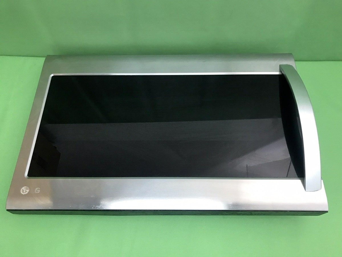 ADC74347106 LG MICROWAVE DOOR STAINLESS - ApplianceSolutionsHub