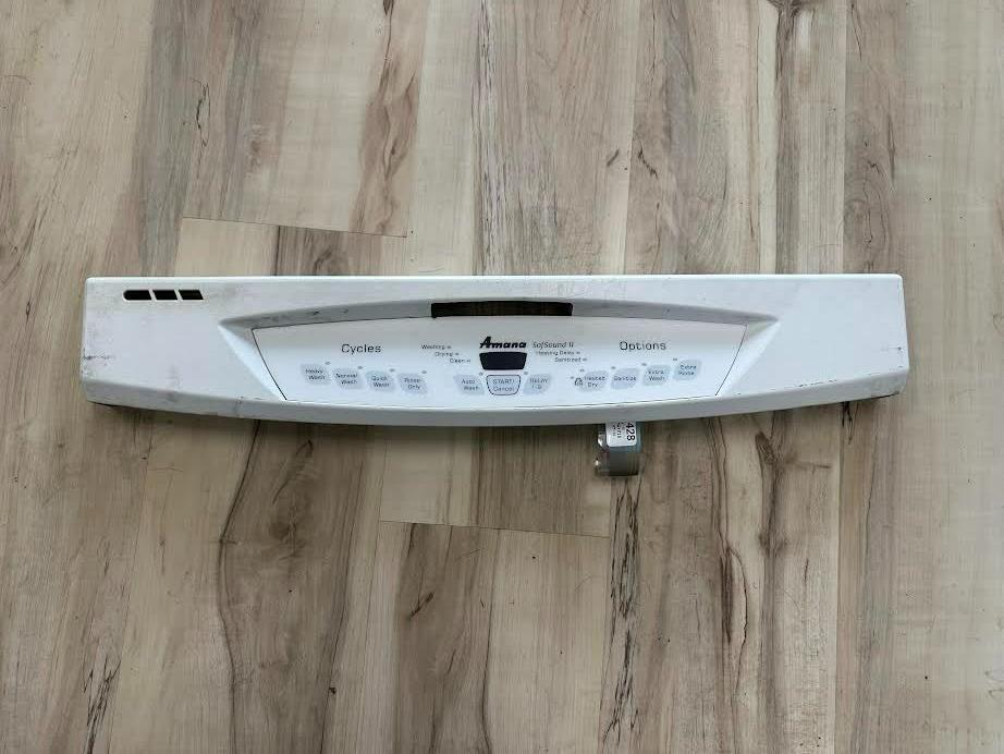 Amana Dishwasher Control Panel White Part# 6-918727 - ApplianceSolutionsHub