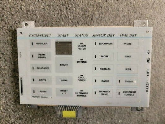 Amana Dryer Control Board 61203 R0603185 00N00071101 74C0008S004 60-0007 - ApplianceSolutionsHub