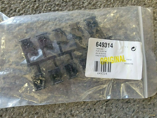 Bosch Dishwasher 00649314 Bosch Push Button Set OEM 649314 - ApplianceSolutionsHub