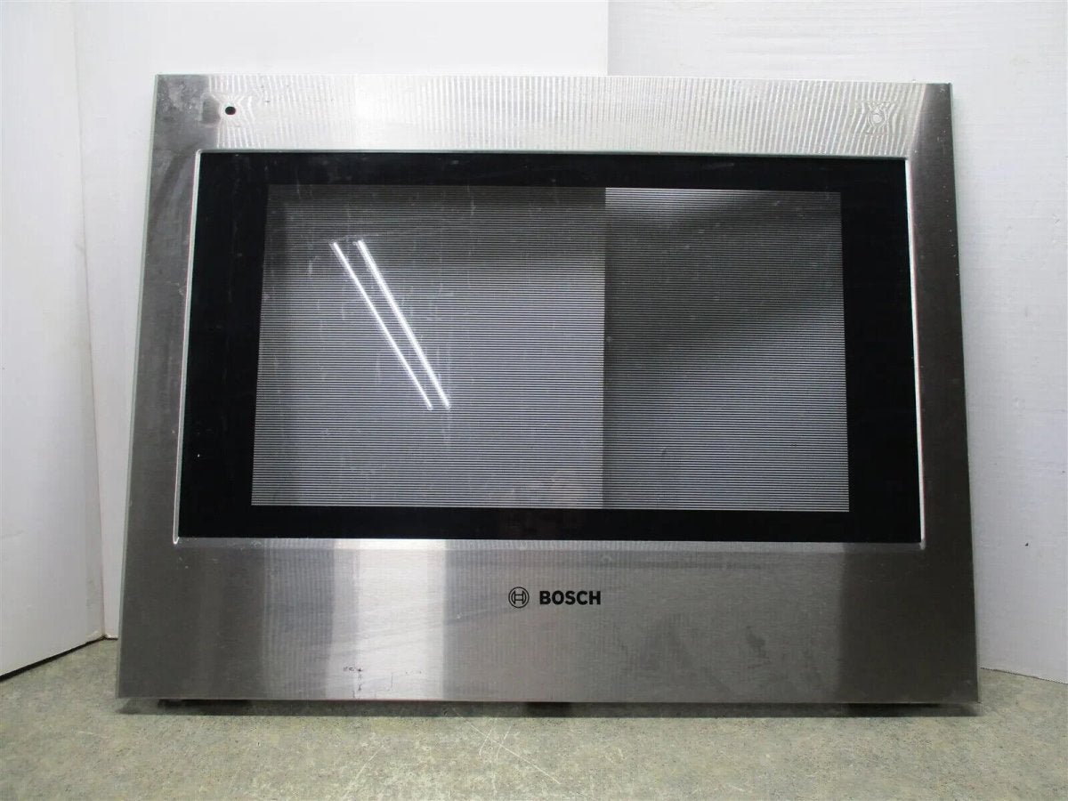 Bosch Wall oven Door Glass Stainless Part # 00771361 771361 - ApplianceSolutionsHub