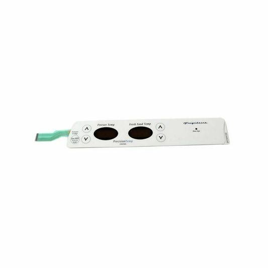 Frigidaire 241504102 Refrigerator Control Membrane Switch Genuine OEM part - ApplianceSolutionsHub