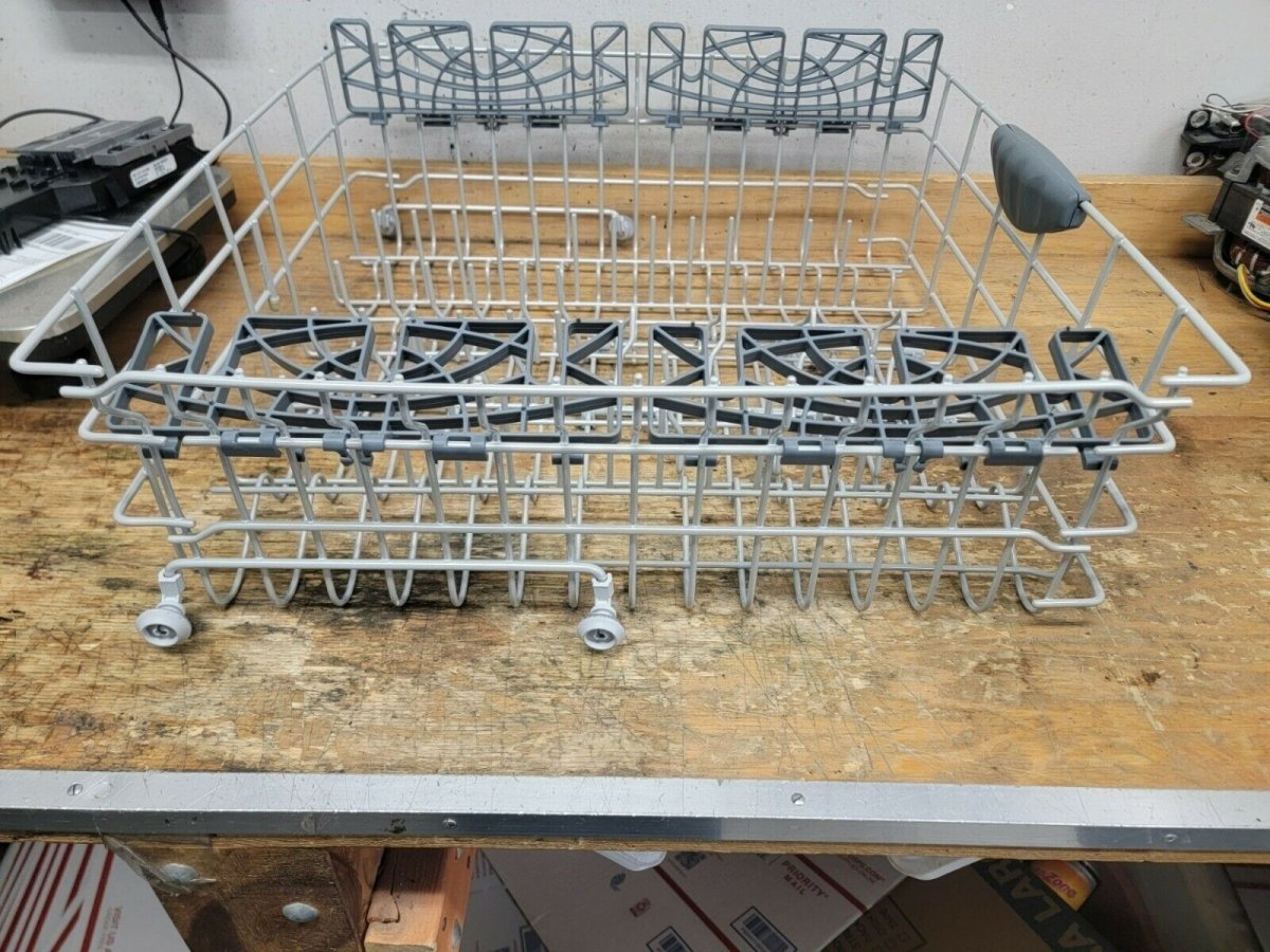 FRIGIDIARE ELECTROLUX DISHWASHER 154319526 "GREY" UPPER DISHRACK NO RUST! - ApplianceSolutionsHub