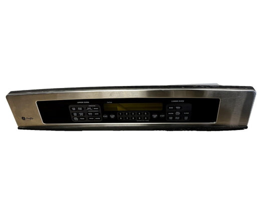 Genuine GE Double Oven Control Stainless Touch Panel 164D4941G002 WB36T10577 - ApplianceSolutionsHub