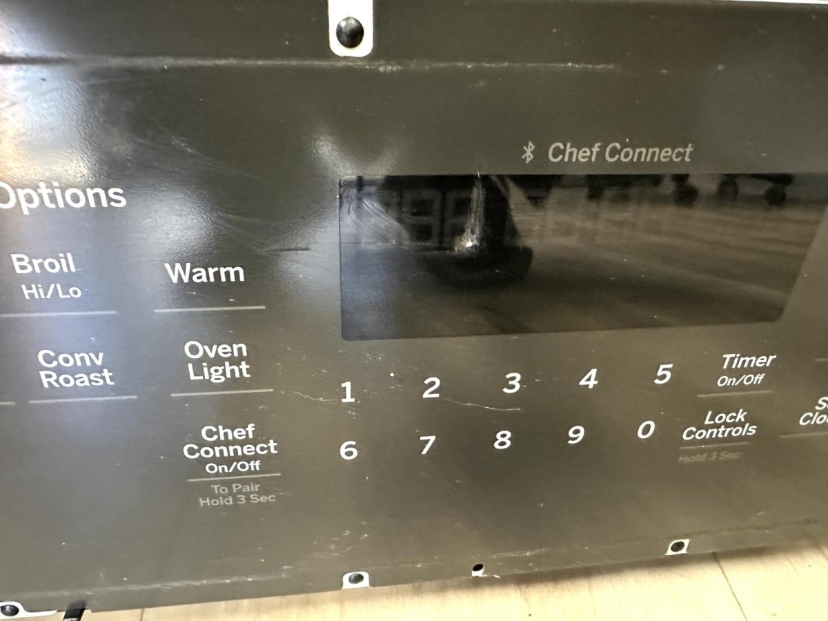 Genuine GE Range Oven Touch Panel Assy # WB27X27114 - ApplianceSolutionsHub