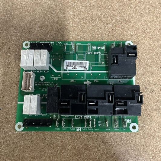 Genuine LG Range Oven, Relay Board # EBR80595407 |KM1548 - ApplianceSolutionsHub