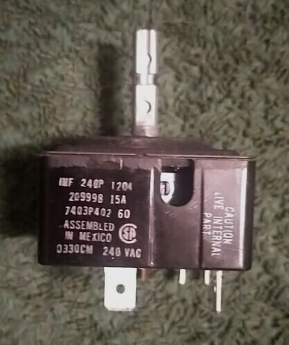 Jenn Air H Shaft Infinite Burner Switch - INF - 240P - 1204 209998 - ApplianceSolutionsHub