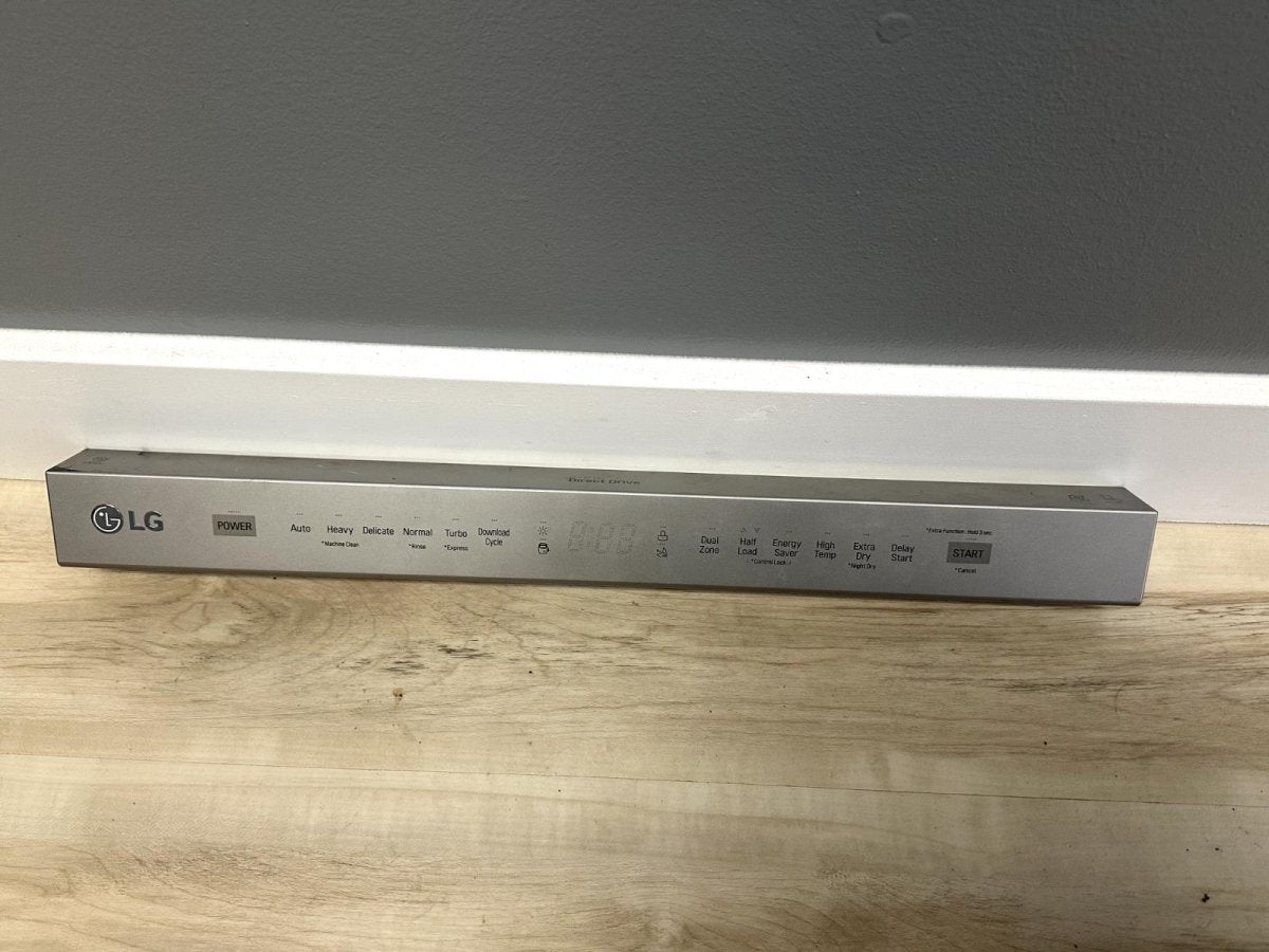 LG DISHWASHER CONTROL PANEL (SCRATCHES) PART # AGL75172632 EBR81815401 - ApplianceSolutionsHub