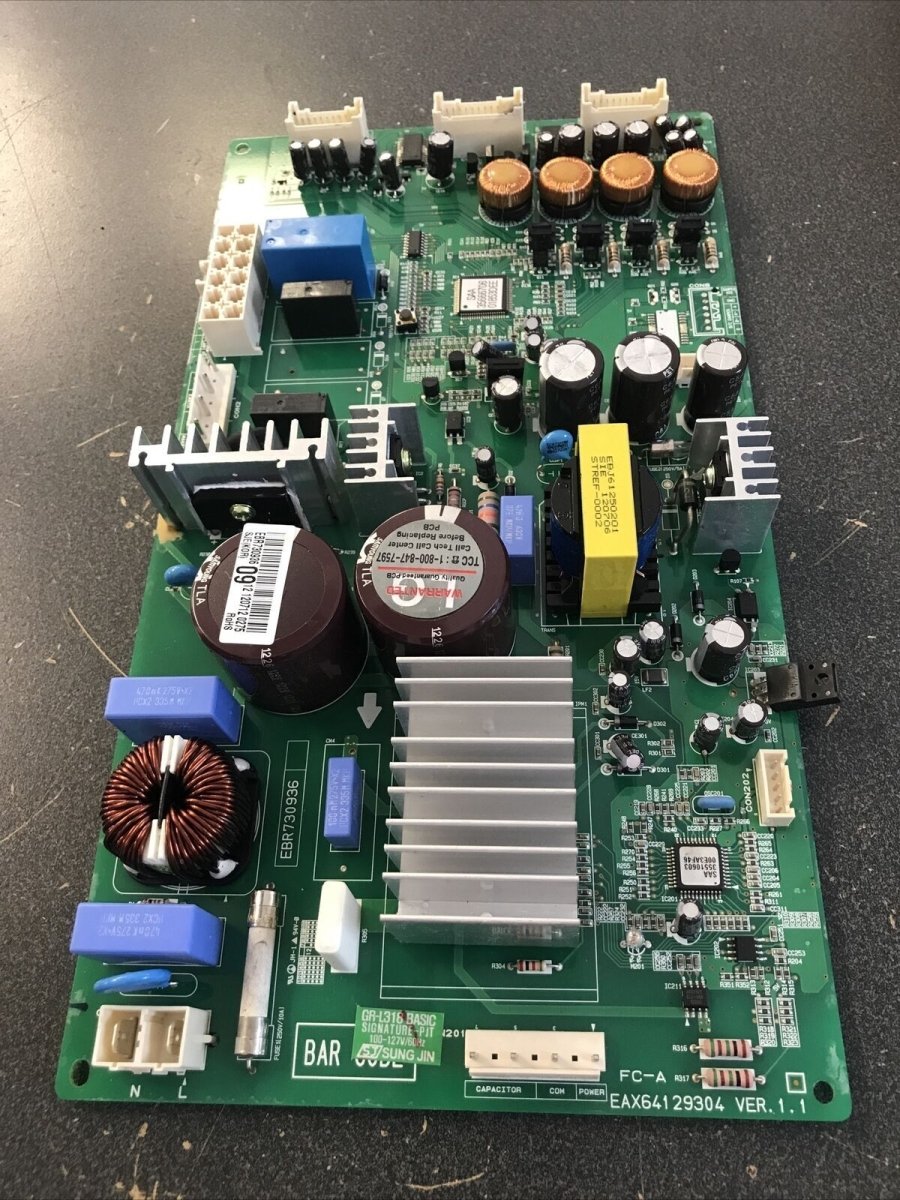 LG REFRIGERATOR BOARD OEM P/N EBR73093609 EBR75234703 EBR73093601 EBR73093606 - ApplianceSolutionsHub