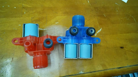 W11168740 - W11168743 Washer Water Valve Set for W11127357, AP6261887, PS1234747 - ApplianceSolutionsHub