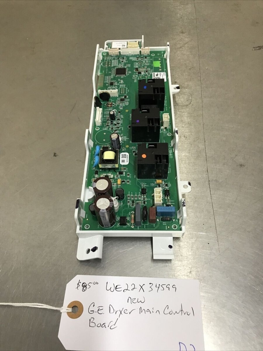 WE22X34599 New GE Dryer Main Control Board - ApplianceSolutionsHub